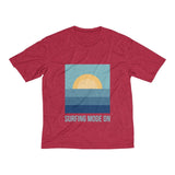 Men's Heather Dri-Fit Tee | Surfing Mode On - BnG Wear