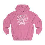 Me Sarcastic Never  women hoodie - BnG Wear