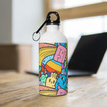 Emotional Doodle Stainless Steel Water Bottle - BnG Wear