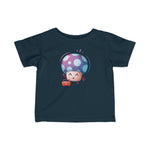 Infant Fine Jersey Printed Tee |  Happy Mushroom - BnG Wear