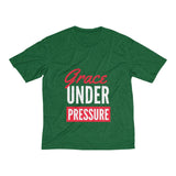 Men's Heather Dri-Fit Tee | Grace Under Pressure - BnG Wear