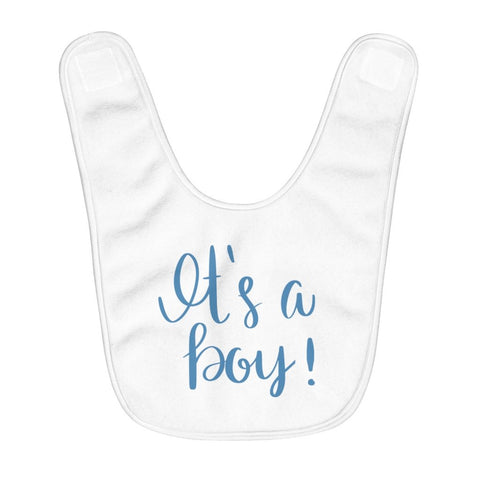 Fleece Baby Bib | Baby Shower | It's a boy - BnG Wear