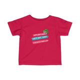 Let's Eat Kids  Infant Fine Jersey Printed Tee