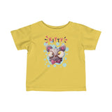 Infant Fine Jersey Printed Tee | Kitty - BnG Wear