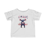 Infant Fine Jersey Printed Tee | I'M fear - BnG Wear
