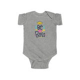 Infant Fine Jersey Bodysuit | Be the Boss - BnG Wear