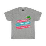 Let's Eat Kids. Let's Eat, Kids. Punctuation Saves Lives Women Tshirt