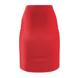 Blood Red Women's Pencil Skirt - BnG Wear