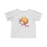 Infant Fine Jersey Printed Tee |  Exercise Mushroom - BnG Wear