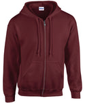 maroon full zip hoodies