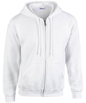 BNGwear Full Zip WHITE Hooded Sweatshirt