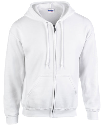 BNGwear Full Zip WHITE Hooded Sweatshirt