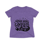 Aim High Squat Low Women's Heather Wicking Tee - BnG Wear
