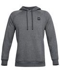 Under Armour Rival fleece hoodie - Pitch Light Grey Heather/Onyx White