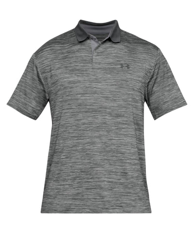 Under Armour Performance textured polo Shirt - Steel/Black