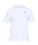 Under Armour Performance textured polo Shirt - White/Pitch Grey