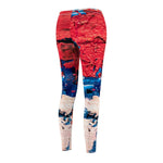 Women's Cut & Sew Casual Leggings | Jeggings | Artist Abstract - BnG Wear