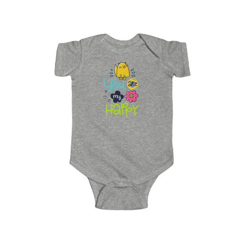 Infant Fine Jersey Bodysuit | You are my Happy - BnG Wear