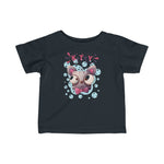 Infant Fine Jersey Printed Tee | Kitty - BnG Wear