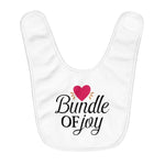 Fleece Baby Bib | Baby Shower | Bundle of Joy - BnG Wear