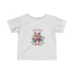 Infant Fine Jersey Printed Tee | Rainbow kitty - BnG Wear