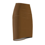 Brown Women's Pencil Skirt - BnG Wear