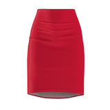 Maroon Women's Pencil Skirt - BnG Wear