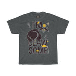I'm clawsome Women Designous Printed T shirt round neck