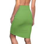 Green Women's Pencil Skirt - BnG Wear