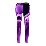 Women's Cut & Sew Casual Leggings | Jeggings | Flame Abstract - BnG Wear