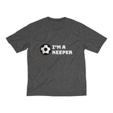 Men's Heather Dri-Fit Tee | I'M a Keeper Football - BnG Wear