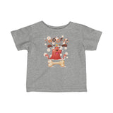 Infant Fine Jersey Printed Tee |  Woof! - BnG Wear