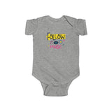 Infant Fine Jersey Bodysuit | Follow The Music - BnG Wear