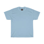 Unisex Round Neck Plain T-Shirt Light Blue (Regular Fit)
