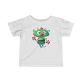 Infant Fine Jersey Printed Tee | Cute Monster Insect - BnG Wear