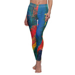 Women's Cut & Sew Casual leggings | Jeggings | Stylish abstract - BnG Wear