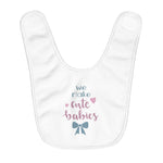 Fleece Baby Bib | Baby Shower | We make cute babies - BnG Wear