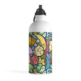 Cute Doodle Stainless Steel Water Bottle - BnG Wear