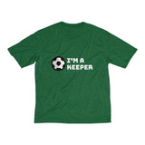 Men's Heather Dri-Fit Tee | I'M a Keeper Football - BnG Wear