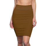 Brown Women's Pencil Skirt - BnG Wear