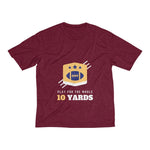 Men's Heather Dri-Fit Tee | Play For The Whole 10 Yards - BnG Wear