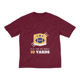 Men's Heather Dri-Fit Tee | Play For The Whole 10 Yards - BnG Wear