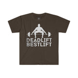 DeadLift BestLift| Men's Fitted Short Sleeve Round Neck Tee - BnG Wear