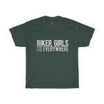 Bikers Girl Go Everywhere | Printed Tshirt round neck - BnG Wear