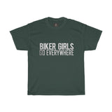 Bikers Girl Go Everywhere | Printed Tshirt round neck - BnG Wear