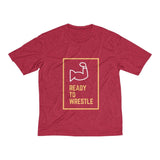 Men's Heather Dri-Fit Tee | Ready to wrestle - BnG Wear