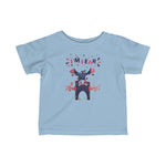 Infant Fine Jersey Printed Tee | I'M fear - BnG Wear