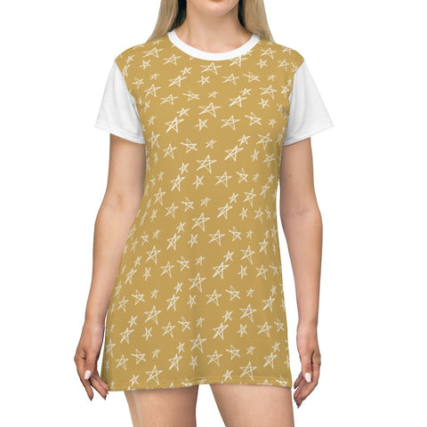 Stars Dessert Sand Storm T-Shirt Dress - BnG Wear