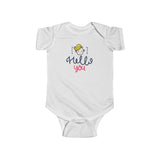 Infant Fine Jersey Bodysuit | Hello You - BnG Wear