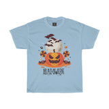 halloween pumpkin spooky face classic t shirt